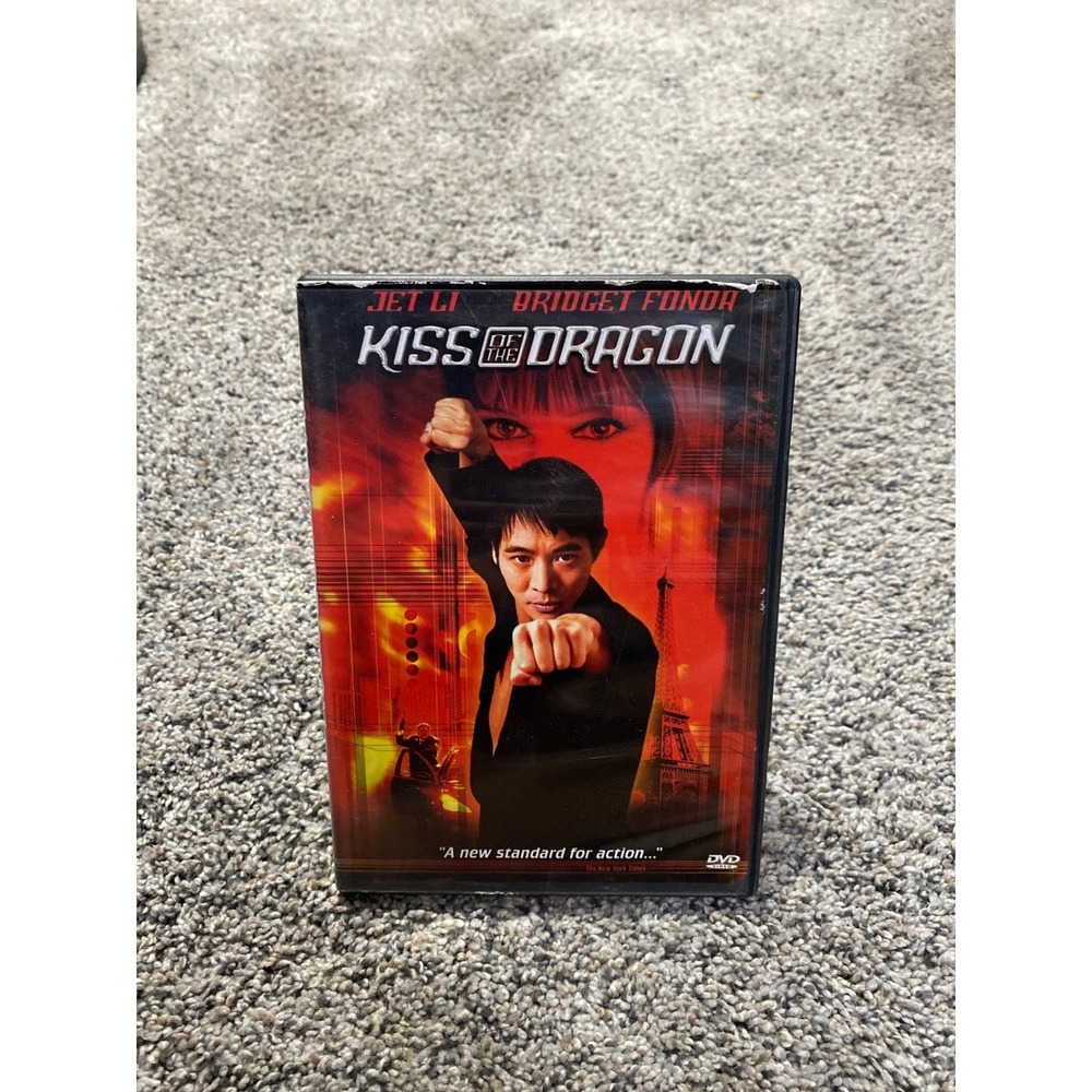 Kiss of the Dragon DVD 2001 Jet‎ Li Bridget Fonda Martial Arts Action Movie
